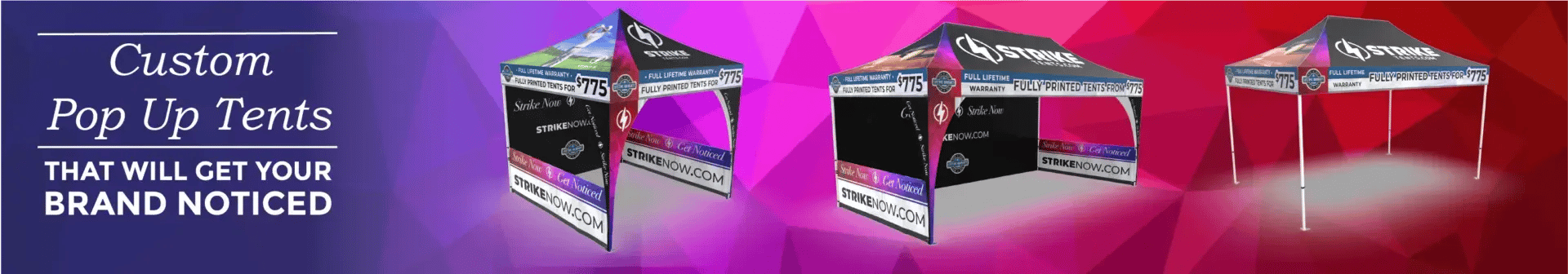 Custom Branded Pop-up Tent