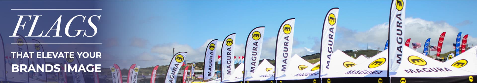 Flags that elevates your brand