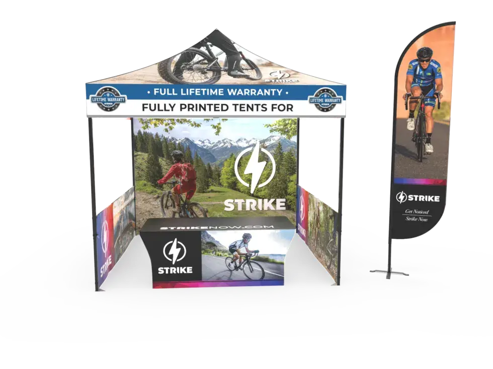 Biking 10x10 Canopy Package