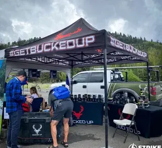 Buckedup Custom Strike Tent