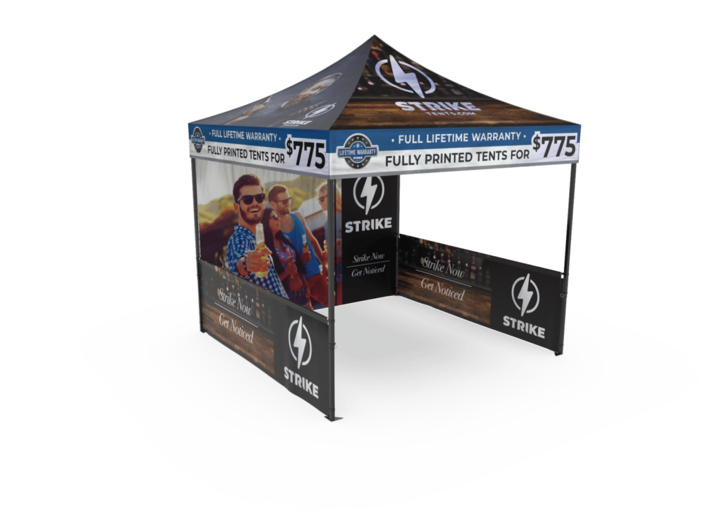 Strike Brewery 10x10 Canopy Package