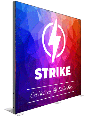 backlit trade show walls