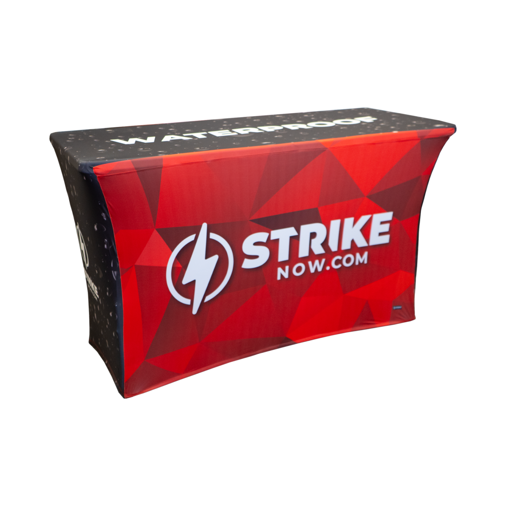 Custom stretch table covers